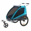 Remorque Poussette 2 Enfants Pour Vélo Thule Chariot Coaster XT -Polisport Soldes remorque poussette 2 enfants pour velo thule chariot coaster xt full