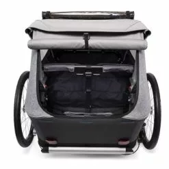 Remorque Vélo 2 Enfants Avec Suspension Kid Keeke 2 Croozer -Polisport Soldes remorque velo 2 enfants avec suspension kid keeke 2 croozer full 4