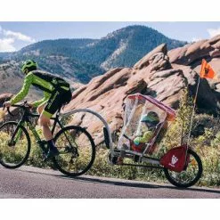 Remorque Vélo à Pédales Weehoo IGo Turbo -Polisport Soldes remorque velo a pedales weehoo igo turbo full 6