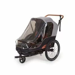 Remorque Vélo Enfants 2 Places 2 En 1 Avec Kit Piéton Bobike -Polisport Soldes remorque velo enfants bobike 1