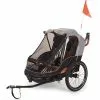 Remorque Vélo Enfants 2 Places 2 En 1 Avec Kit Piéton Bobike -Polisport Soldes remorque velo enfants bobike 3