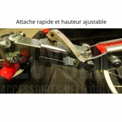 Remorque Vélo Monoroue Carry Angel Peruzzo Sur Tige De Selle -Polisport Soldes remorque velo monoroue carry angel peruzzo sur tige de selle full 4