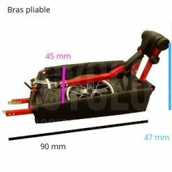 Remorque Vélo Monoroue Carry Angel Peruzzo Sur Tige De Selle -Polisport Soldes remorque velo monoroue carry angel peruzzo sur tige de selle full 5