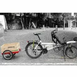 Remorque Vélo Plateau Pour Bagages Hinterher -Polisport Soldes remorque velo plateau pour bagages hinterher full 6