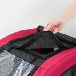 Remorque Vélo Pour Chien De Moins De 22 Kg - Trixie -Polisport Soldes remorque velo pour chien de moins de 22 kg trixie full 3