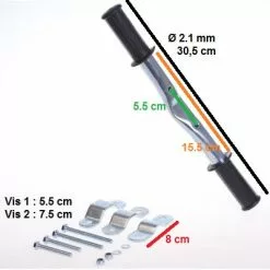 Repose Pieds Sur Cadre Vélo Pour Siège Enfant Avant - Steco -Polisport Soldes repose pieds sur cadre velo pour siege enfant avant steco full 3