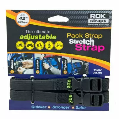 Sangle Réglable Pour Porte Bagage Vélo - Rok Straps 16 Mm 3 Sangle Réglable Pour Porte Bagage Vélo - Rok Straps 16 Mm