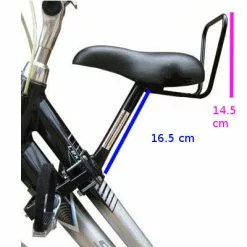 Brandless Selle Pour Le Transport D'enfant Sur Cadre De Vélo Femme -Polisport Soldes selle pour le transport d enfant sur cadre de velo femme full 3