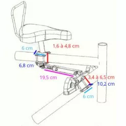 Brandless Selle Siège Enfant Sur Cadre De Vélo Large -Polisport Soldes selle siege enfant sur cadre de velo large full 4