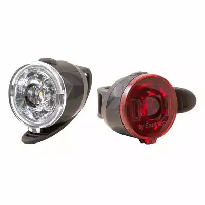 Set Feux Vélo à Piles Avant Et Arrière Dot Spanninga 3 Set Feux Vélo à Piles Avant Et Arrière Dot Spanninga