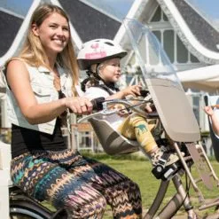 Siège Bébé Vélo 9 Mois à 3 Ans Exclusive Mini Bobike Noir -Polisport Soldes siege bebe velo 9 mois a 3 ans exclusive mini bobike noir full 5