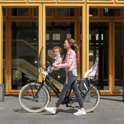 Siège Vélo Enfant Avant Urban Iki Rose -Polisport Soldes siege velo enfant avant urban iki rose full 3