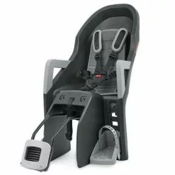 Siège Vélo Enfant Inclinable Noir Guppy RS Plus Polisport