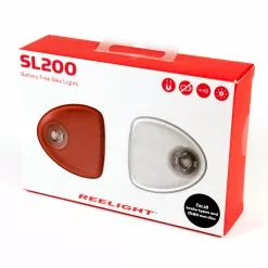 Lampes Vélo Sans Piles Sur Moyeu SL200 Reelight -Polisport Soldes sl200 packaging