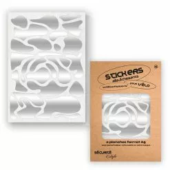 Stickers Réfléchissants Pour Cadre De Vélo Motif Camo Will B 7 Stickers Réfléchissants Pour Cadre De Vélo Motif Camo Will B -Polisport Soldes stickers velo will b motif camo 2