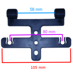 Q-Lite Support Sur Porte-bagage Arrière De Vélo Pour Fixation De Feu -Polisport Soldes support sur porte bagage arriere de velo pour fixation de feu full 3