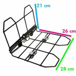 Maxxus Support Valise Sur Porte Bagage De Vélo -Polisport Soldes support valise sur porte bagage de velo full 6